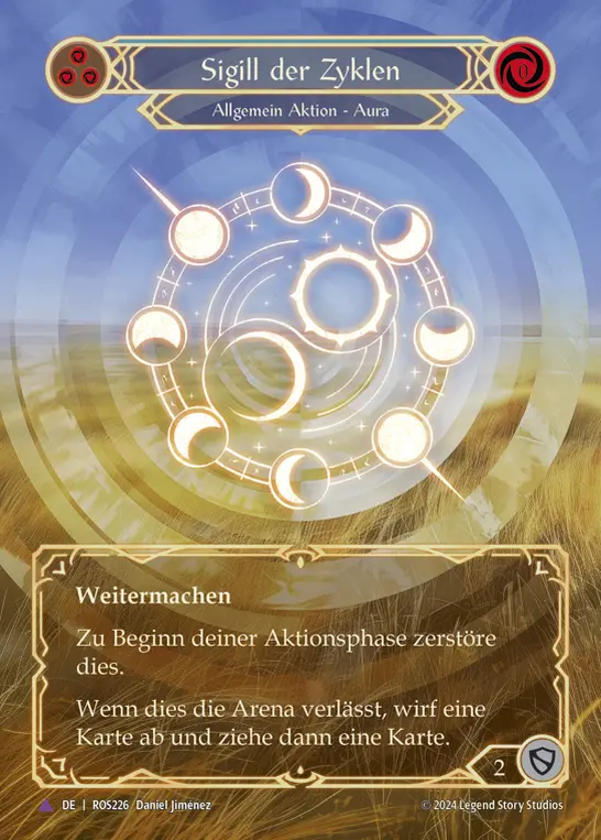 Card: Sigil of Cycles (blu)