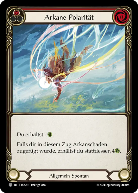 Card: Arcane Polarity (red)