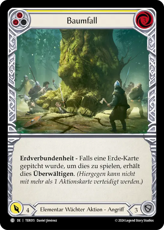 Card: Log Fall (yel)