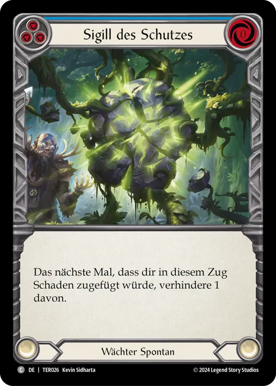 Card: Sigil of Shelter (blu)