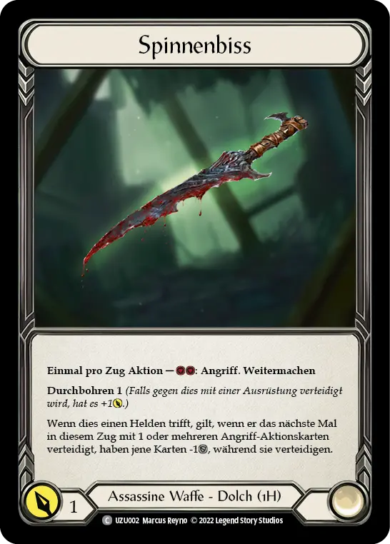 Card: Spider's Bite