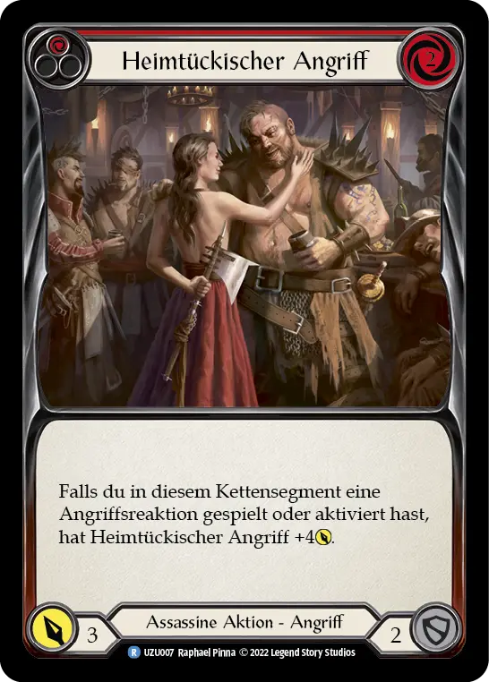 Card: Sneak Attack (red)