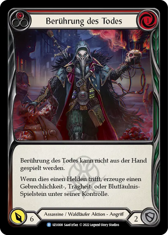 Card: Death Touch (red)