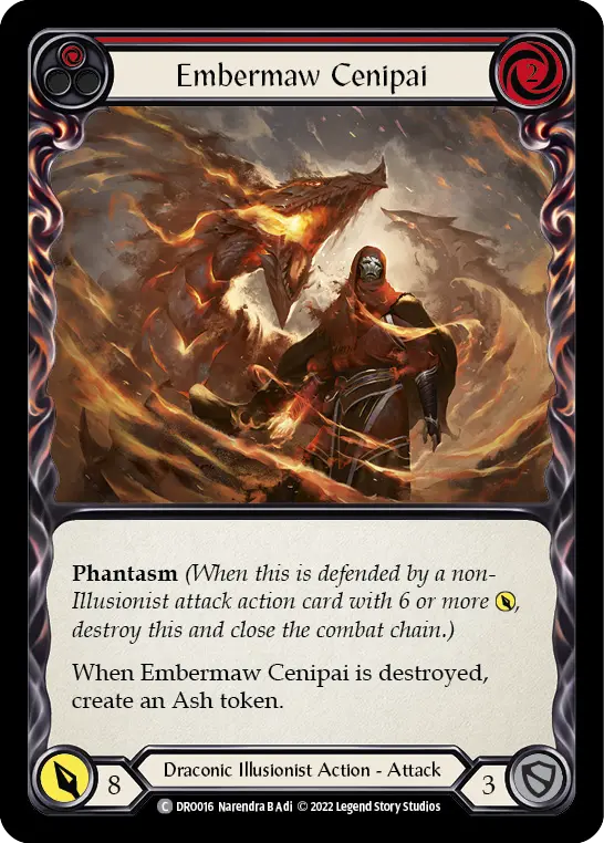 Card: Embermaw Cenipai (red)