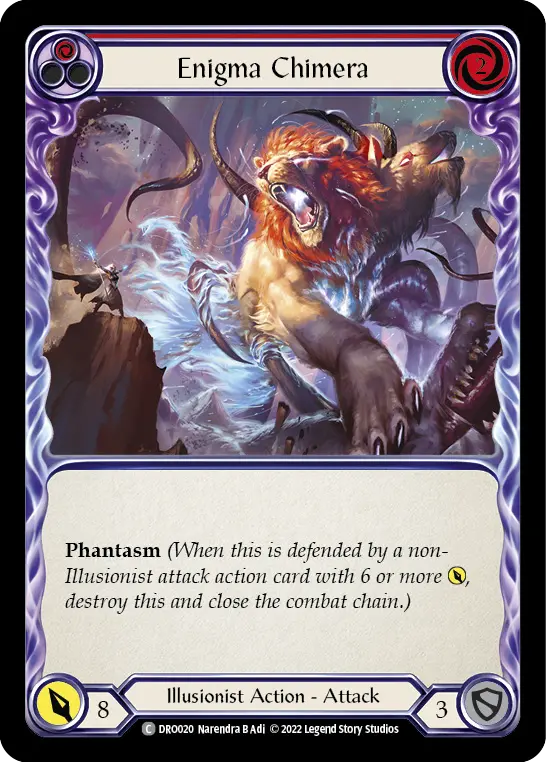 Card: Enigma Chimera (red)