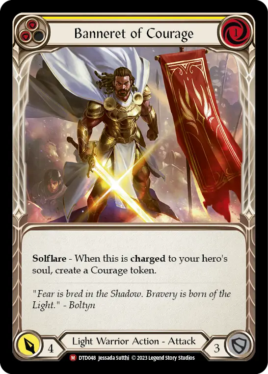 Card: Banneret of Courage (yel)