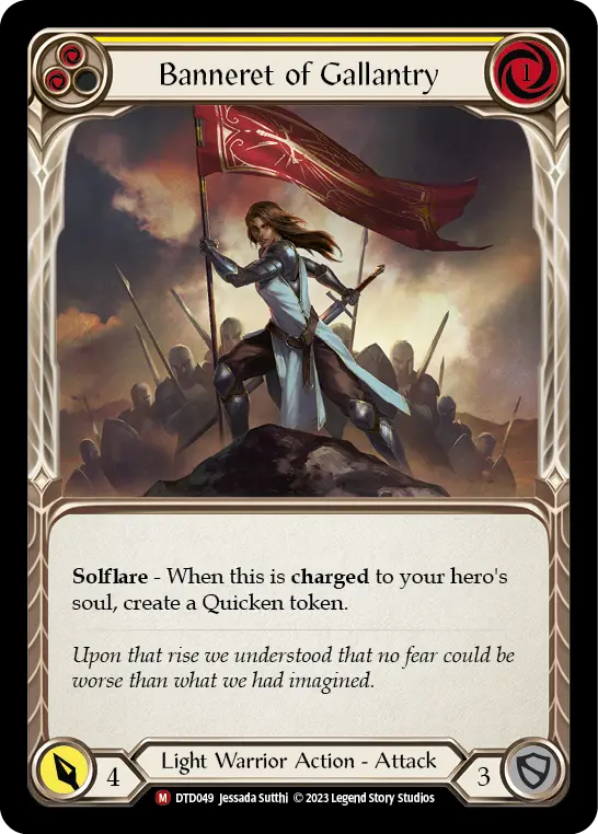 Card: Banneret of Gallantry (yel)