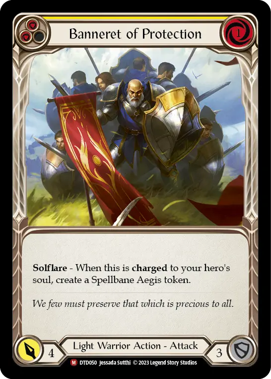 Card: Banneret of Protection (yel)