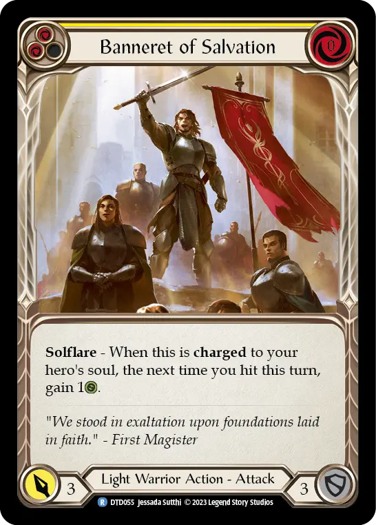 Card: Banneret of Salvation (yel)