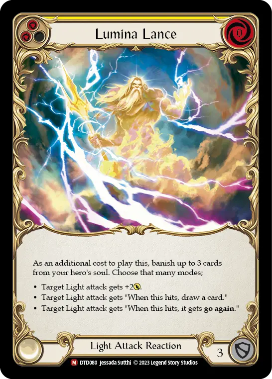 Card: Lumina Lance (yel)