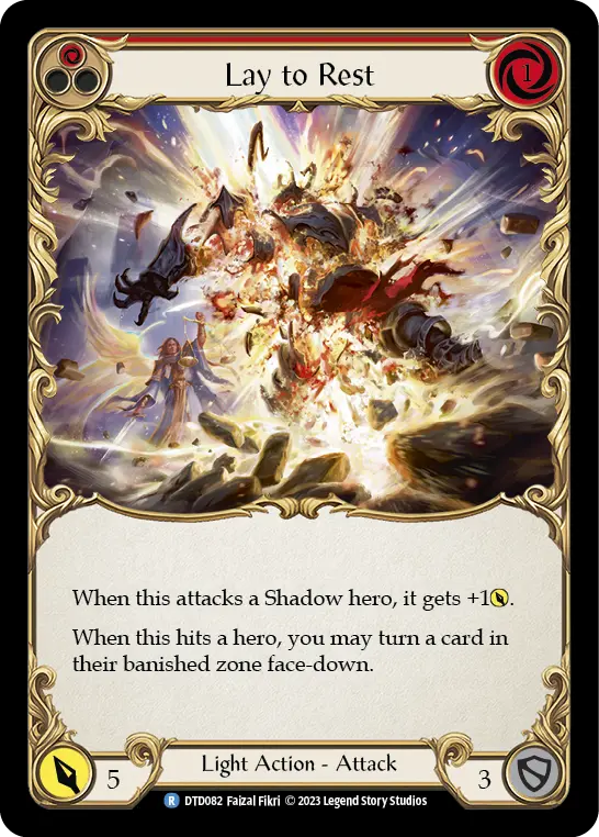 Card: Lay to Rest (red)