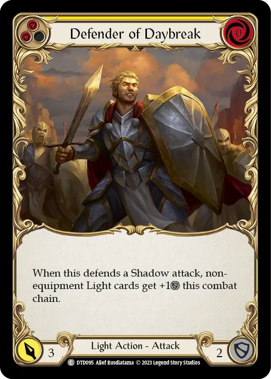 Card: Defender of Daybreak (yel)