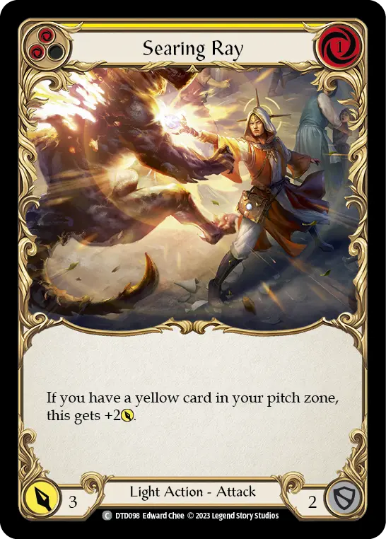 Card: Searing Ray (yel)