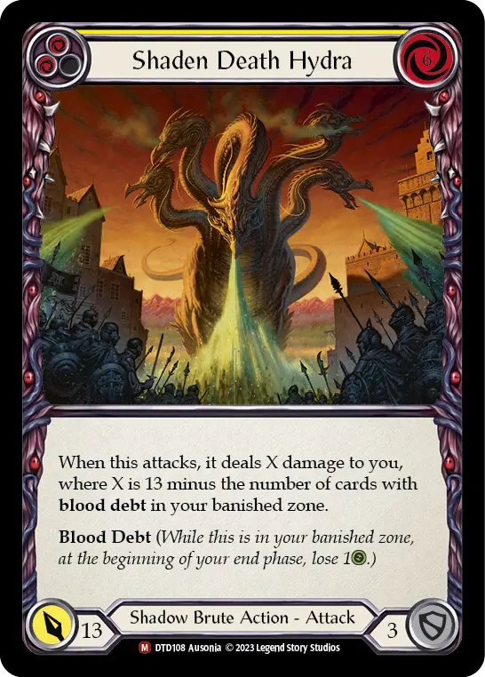 Card: Shaden Death Hydra (yel)