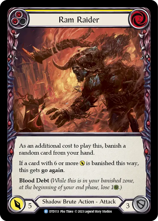 Card: Ram Raider (yel)