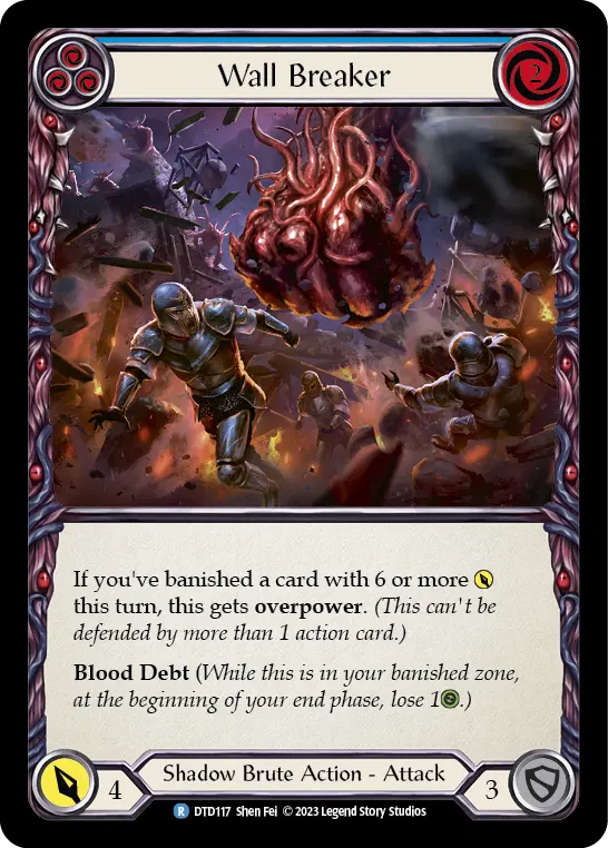 Card: Wall Breaker (blu)