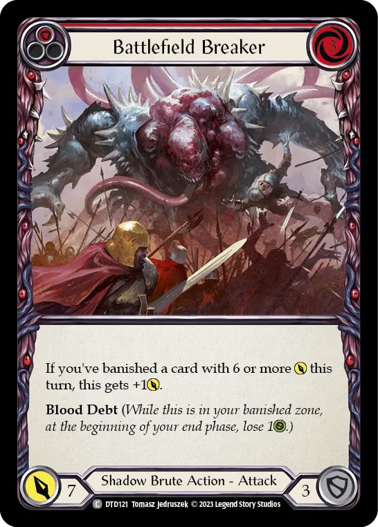 Card: Battlefield Breaker (red)