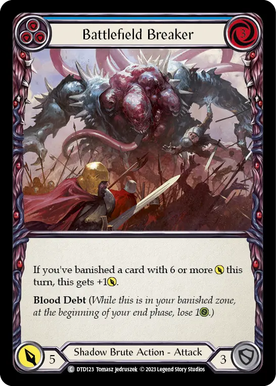 Card: Battlefield Breaker (blu)