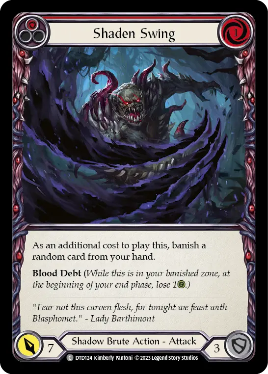 Card: Shaden Swing (red)