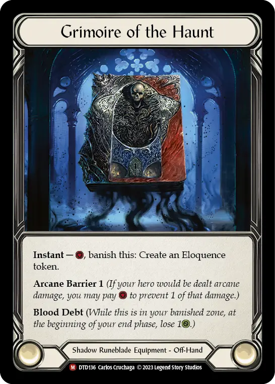 Card: Grimoire of the Haunt