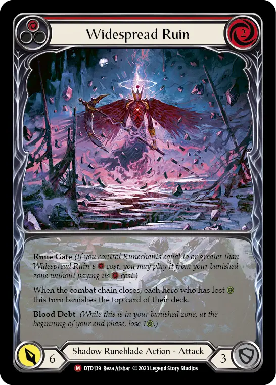 Card: Widespread Ruin (red)