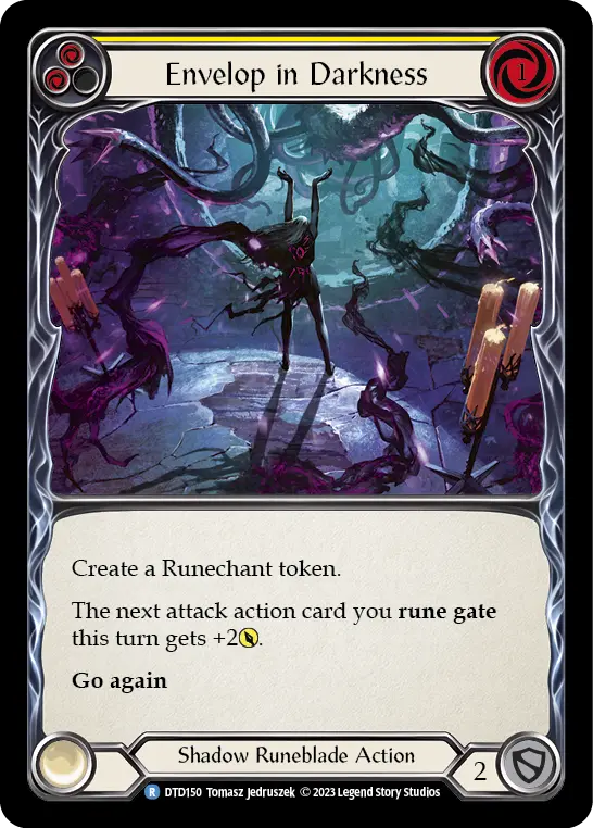 Card: Envelop in Darkness (yel)