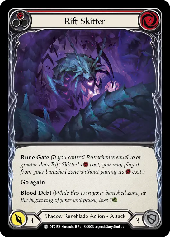 Card: Rift Skitter (red)