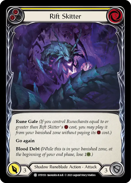 Card: Rift Skitter (yel)
