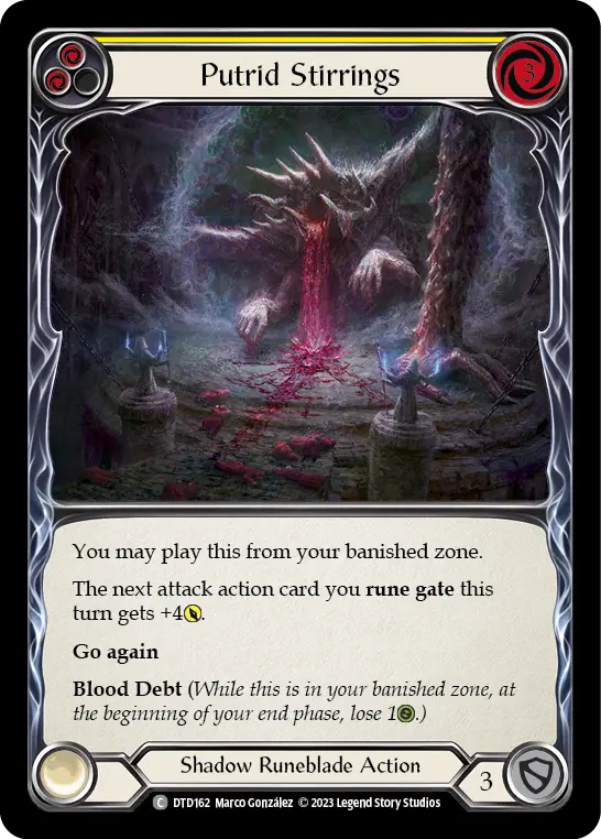 Card: Putrid Stirrings (yel)