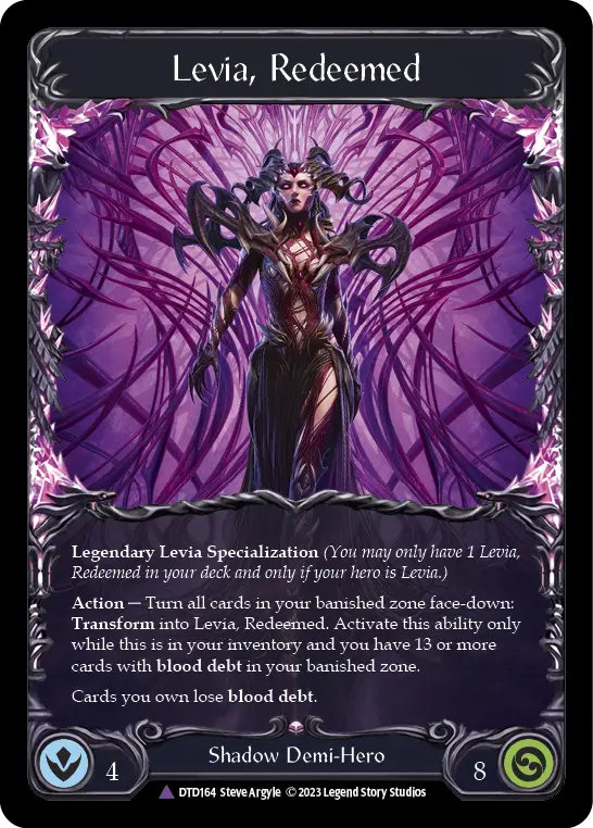 Card: Levia, Redeemed