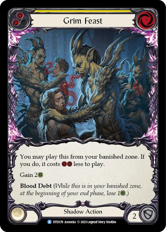 Card: Grim Feast (yel)