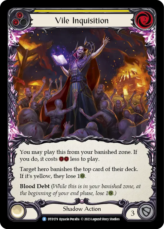 Card: Vile Inquisition (yel)