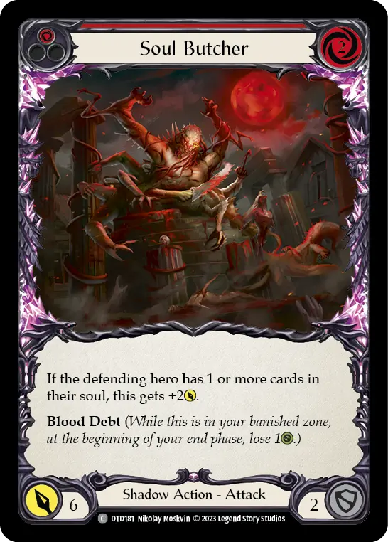 Card: Soul Butcher (red)