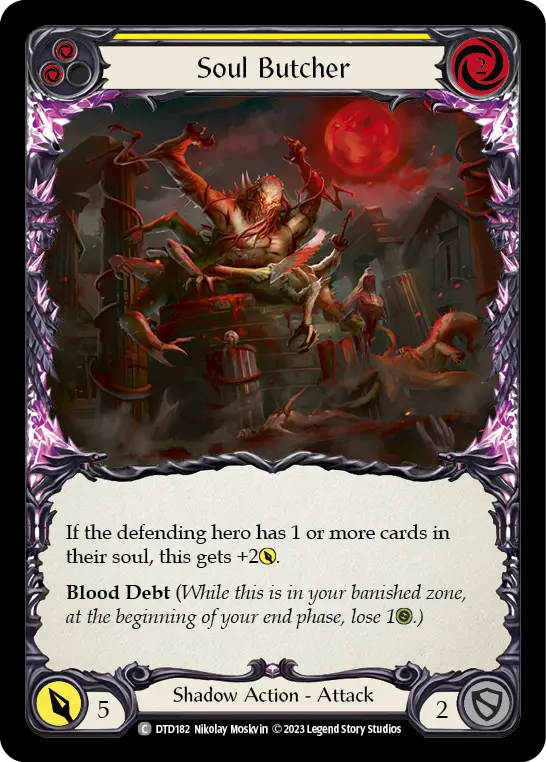 Card: Soul Butcher (yel)