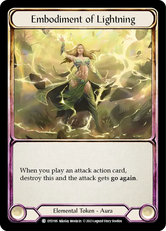 Card: Embodiment of Lightning
