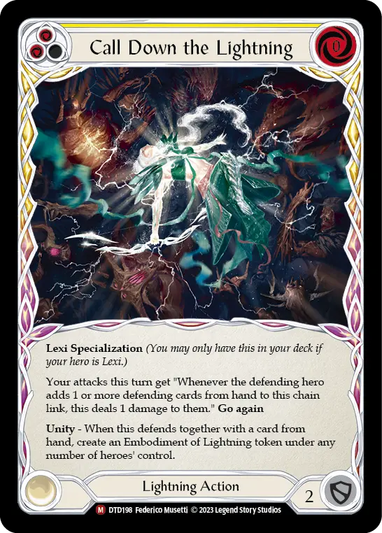 Card: Call Down the Lightning (yel)