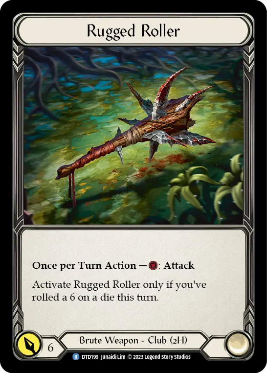 Card: Rugged Roller