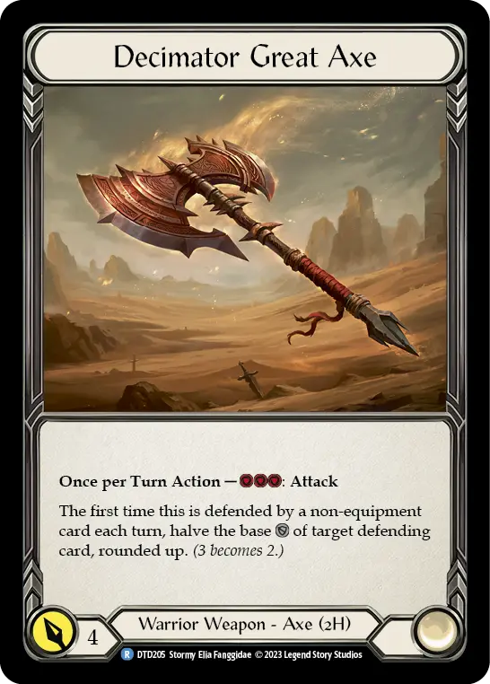 Card: Decimator Great Axe