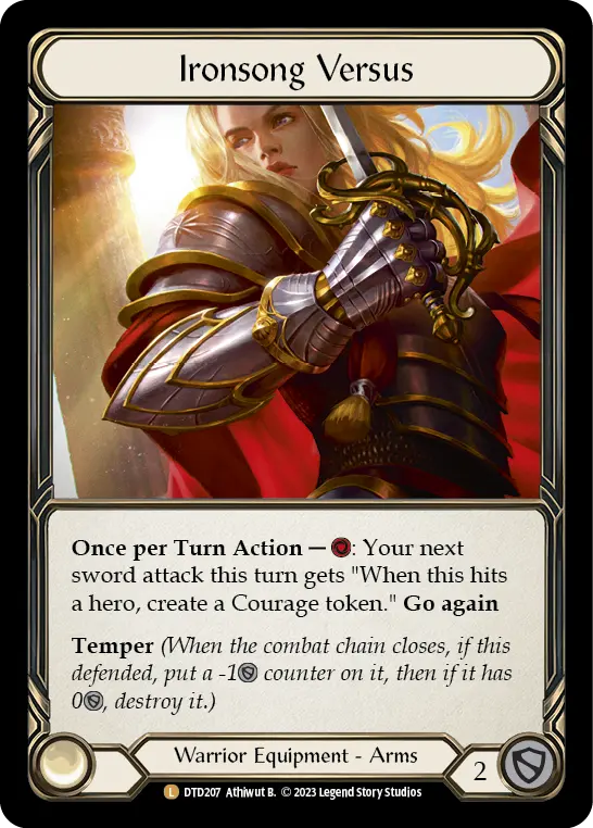 Card: Ironsong Versus