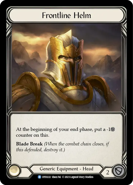 Card: Frontline Helm