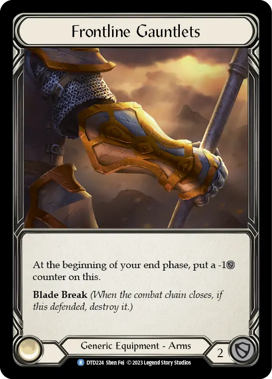Card: Frontline Gauntlets