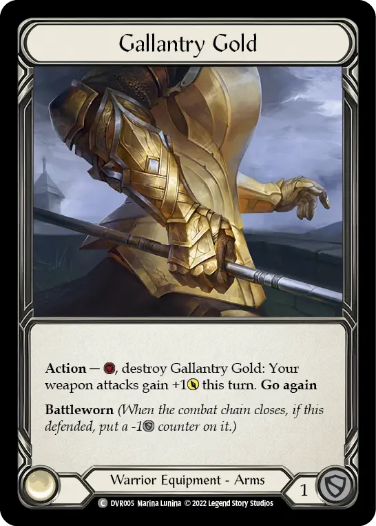 Card: Gallantry Gold