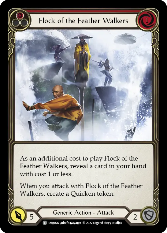 Card: Flock of the Feather Walkers (red)