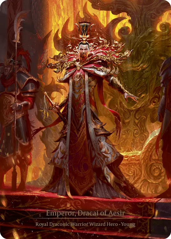 Card: Emperor, Dracai of Aesir