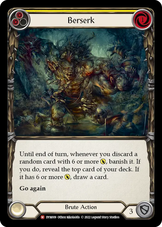 Card: Berserk (yel)