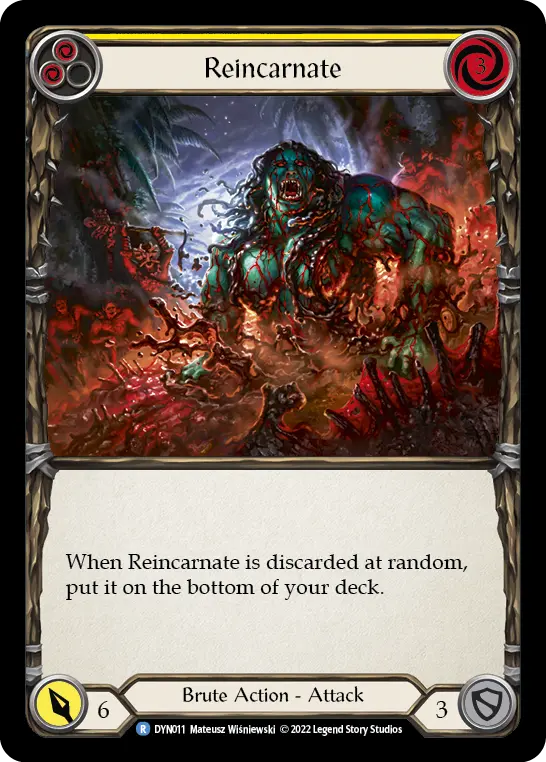 Card: Reincarnate (yel)