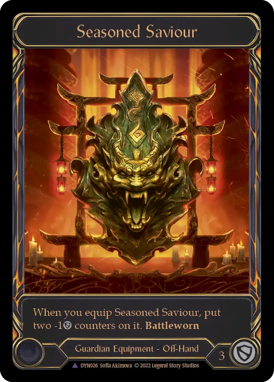 Card: Seasoned Saviour