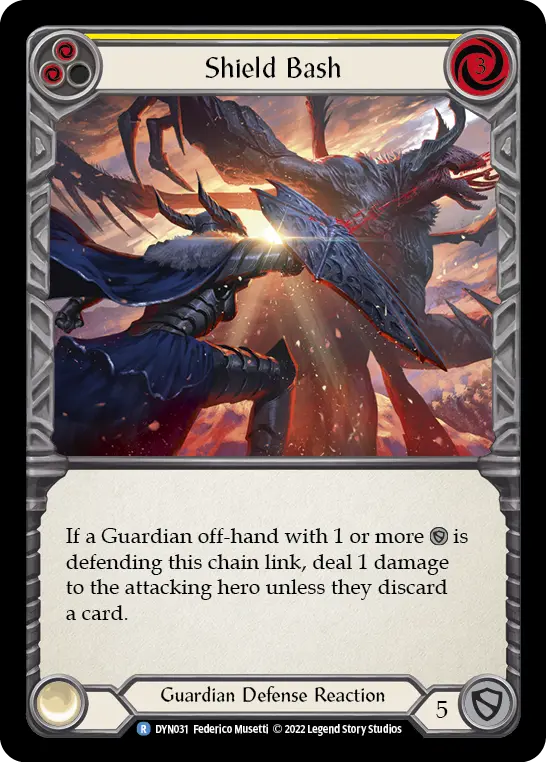 Card: Shield Bash (yel)