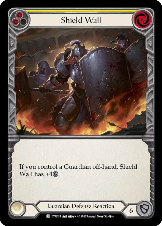 Card: Shield Wall (yel)