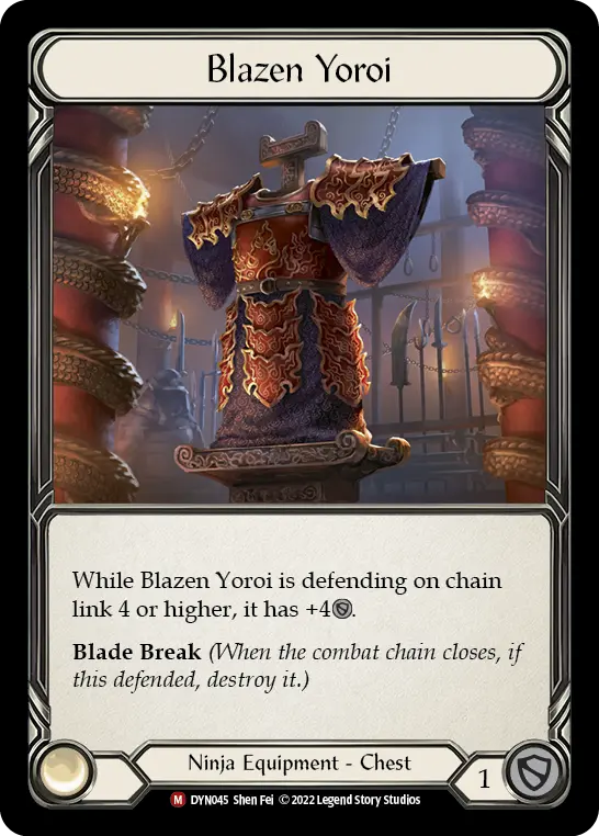 Card: Blazen Yoroi